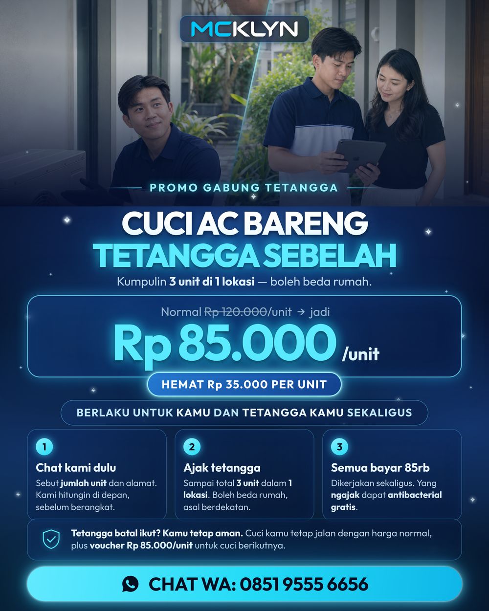 Poster Promo Tetangga MC KLYN